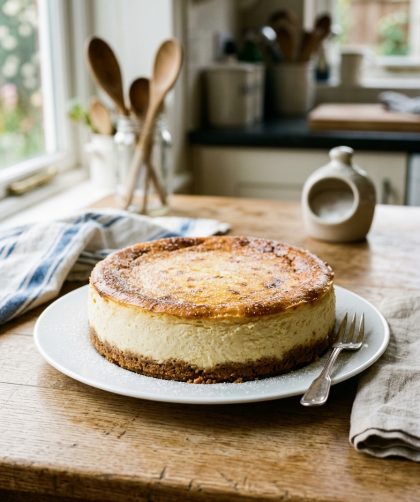 Delia Smith Baked Vanilla Cheesecake Recipe
