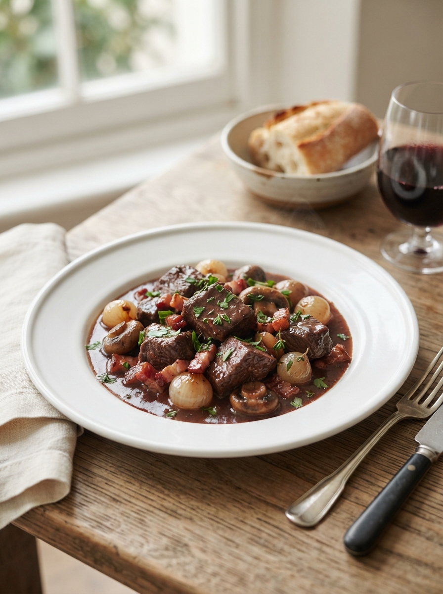 Delia Smith Beef Bourguignon Recipe