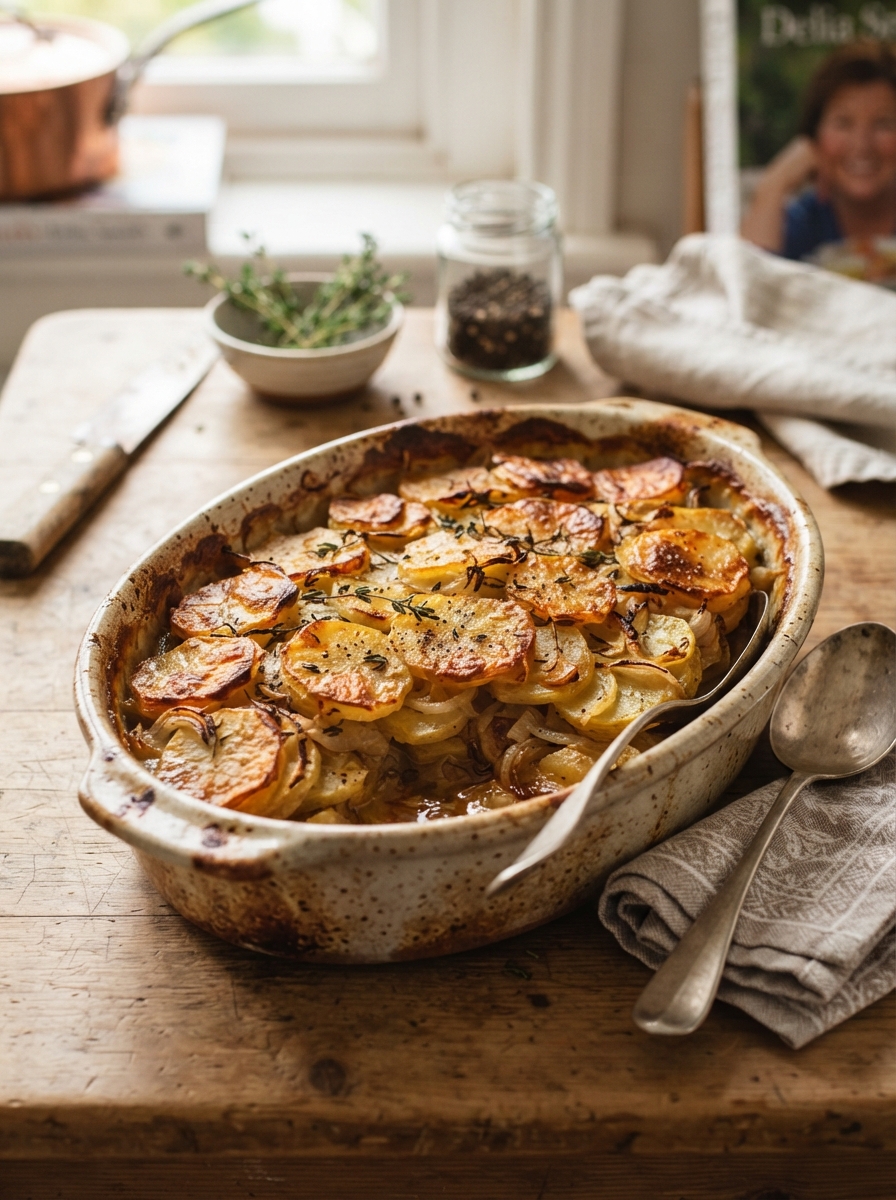Delia Smith Boulangère Potatoes Recipe