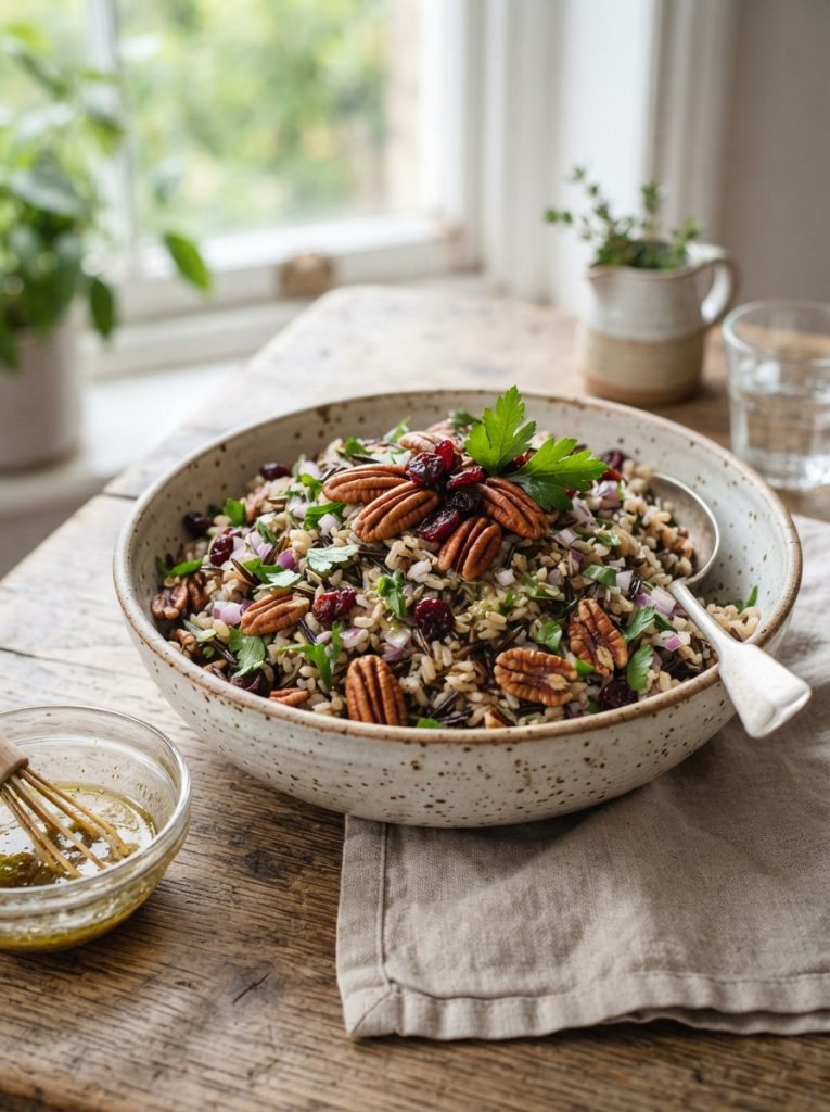 Delia Smith Brown and Wild Rice Salad Recipe