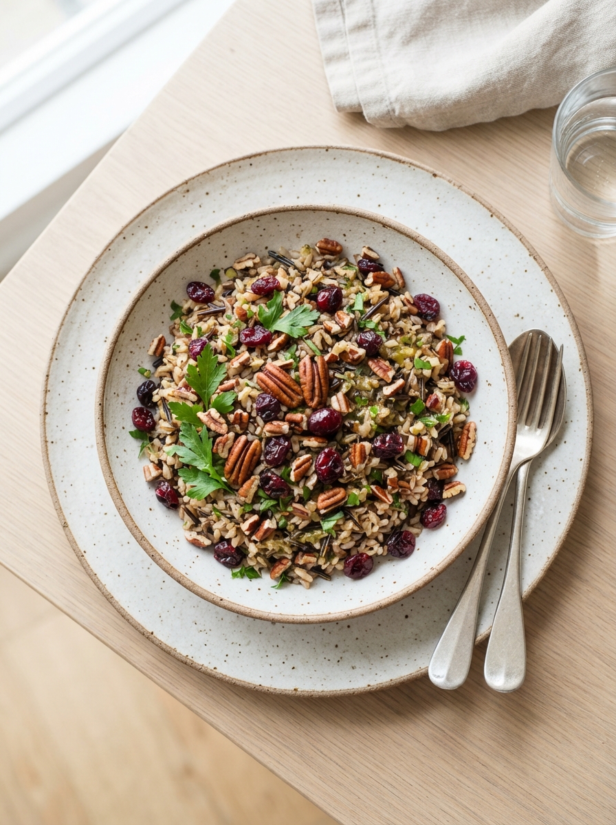Delia Smith Brown and Wild Rice Salad Recipe
