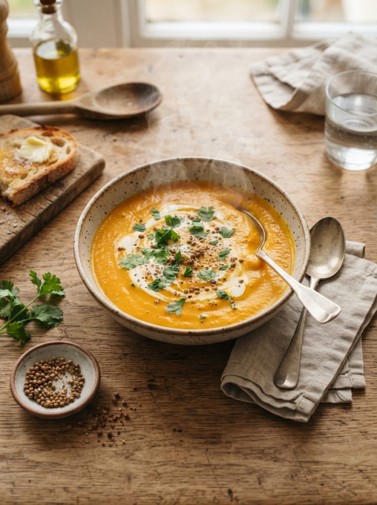 Delia Smith Carrot and Coriander Soup Recipe 2 Delia Smith Carrot and Coriander Soup Recipe