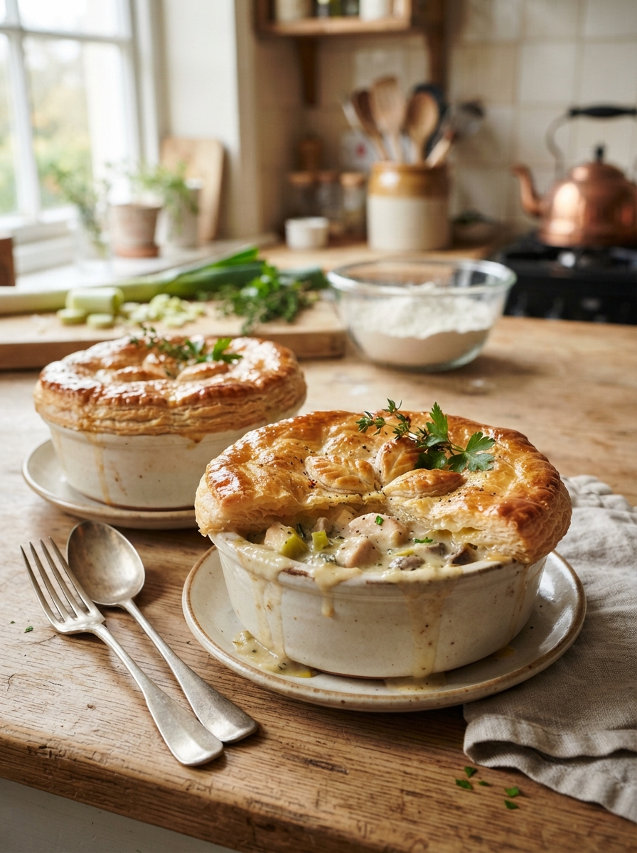Delia Smith Chicken and Leek Pie Recipe