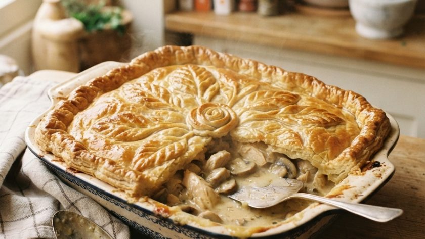 Delia Smith Chicken and Mushroom Pie Recipe