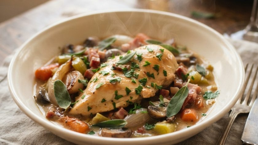 Delia Smith Chicken in Cider Recipe 1 Delia Smith Chicken in Cider Recipe