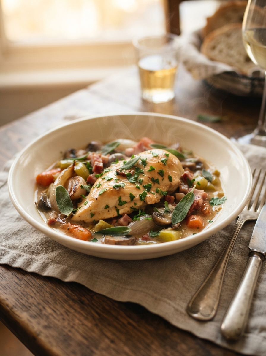 Delia Smith Chicken in Cider Recipe 3 Delia Smith Chicken in Cider Recipe