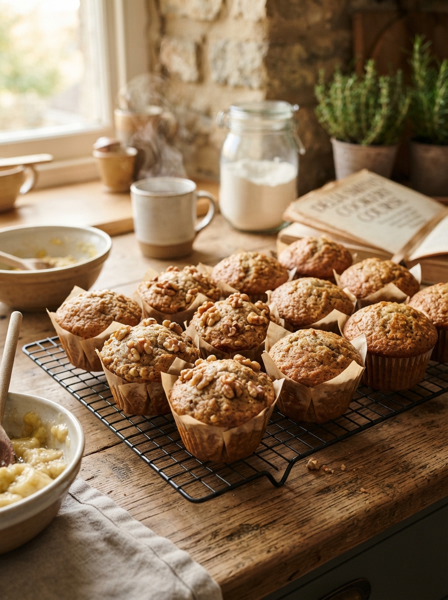 Delia Smith Banana Muffins Recipe