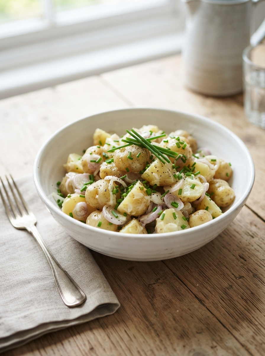 Delia Smith Anya Potato Salad with Shallots Recipe