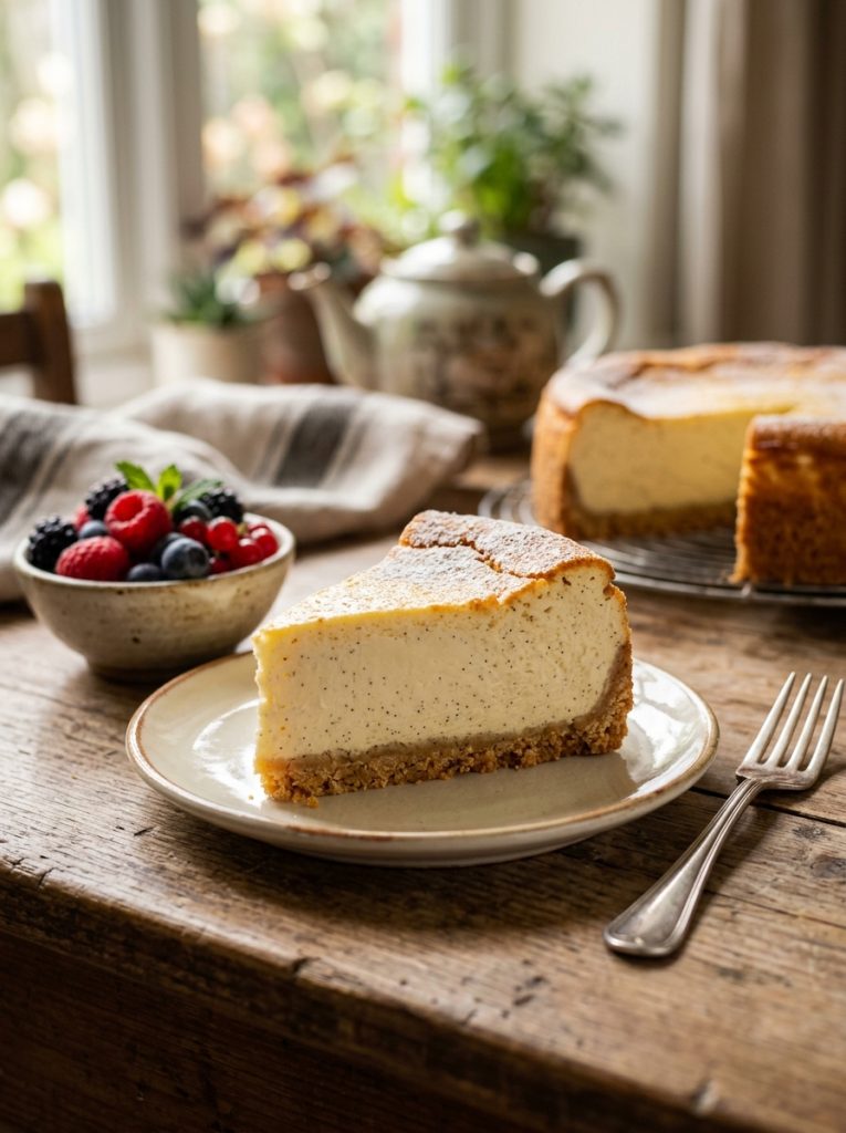 Delia Smith Baked Vanilla Cheesecake Recipe 2 Delia Smith Baked Vanilla Cheesecake Recipe
