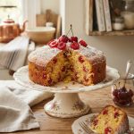 Delia Smith Cherry and Coconut Cake Recipe