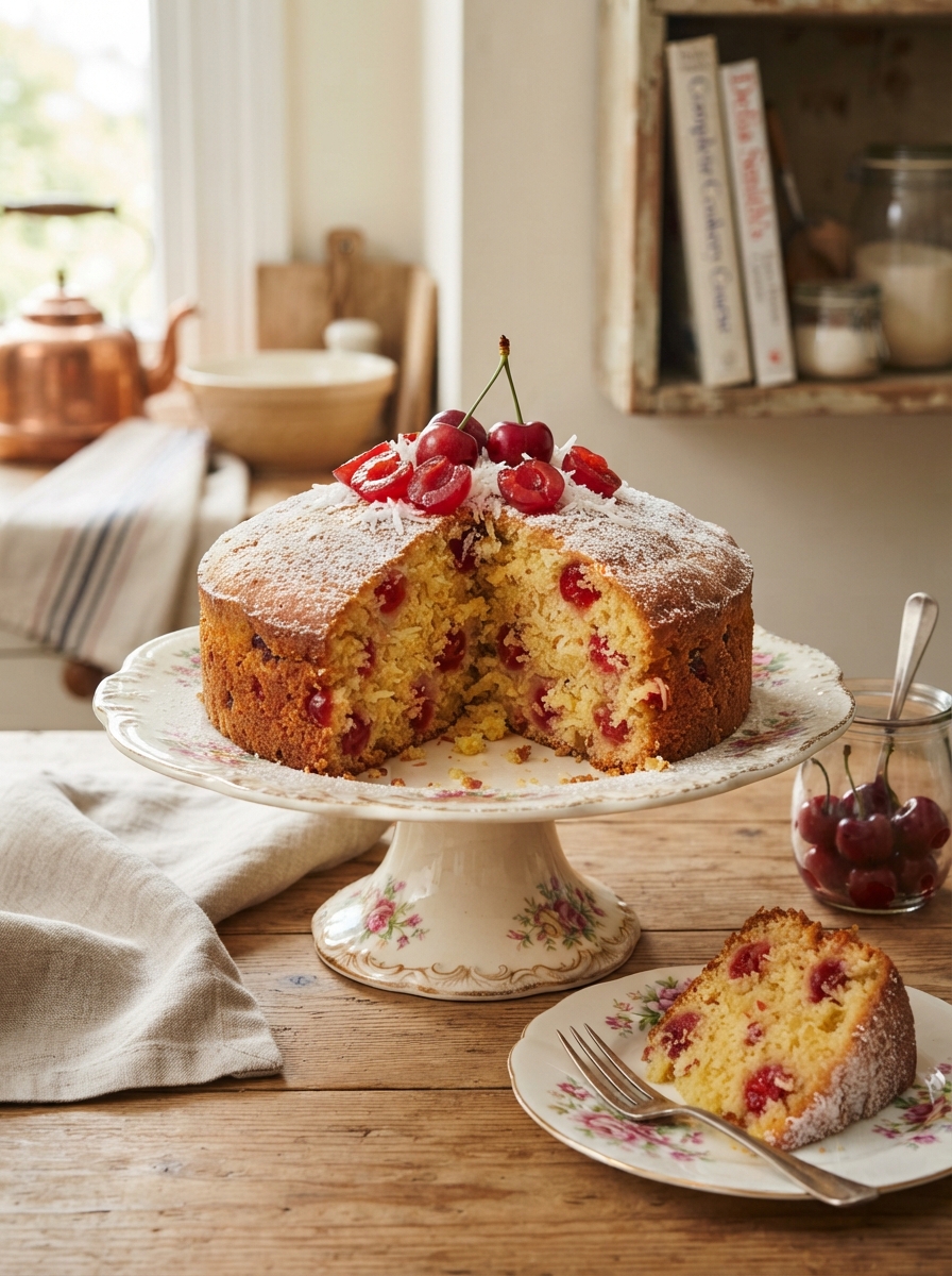 Delia Smith Cherry and Coconut Cake Recipe 3 Delia Smith Cherry and Coconut Cake Recipe