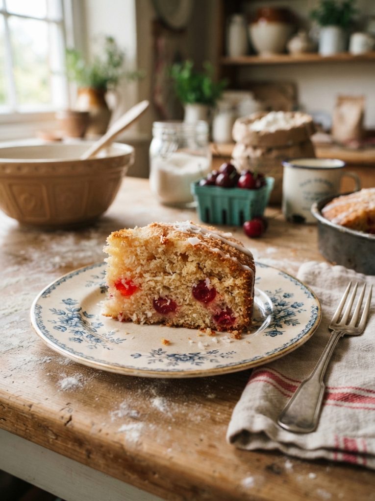 Delia Smith Cherry and Coconut Cake Recipe 2 Delia Smith Cherry and Coconut Cake Recipe