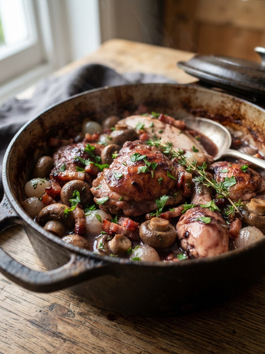 Delia Smith Coq au Vin Recipe