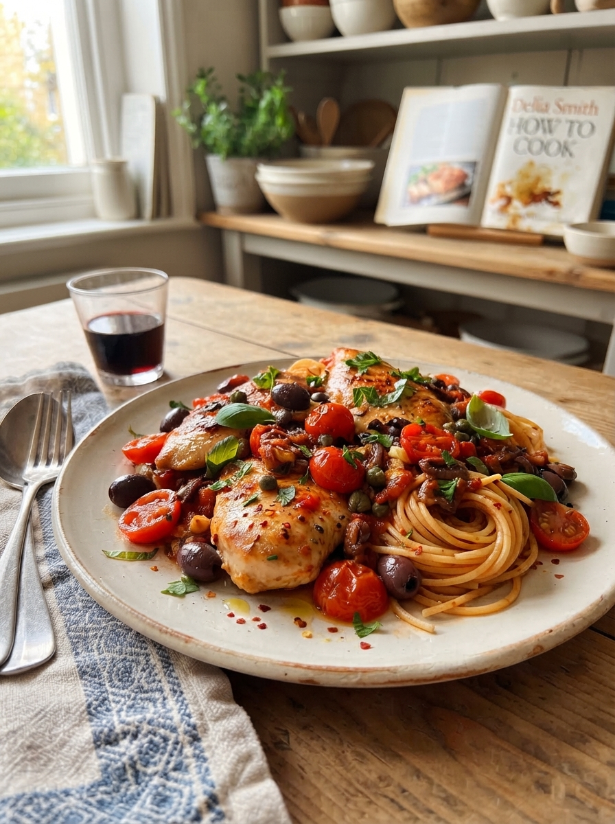 Delia Smith Chicken Puttanesca Recipe